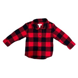 { Buffalo Plaid Button Down }